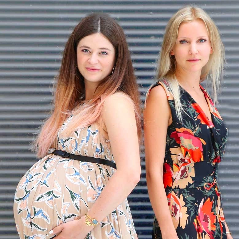 Betsy and Sofia from the Tiny Organics mission page